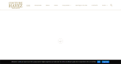 Desktop Screenshot of couturehayez.com